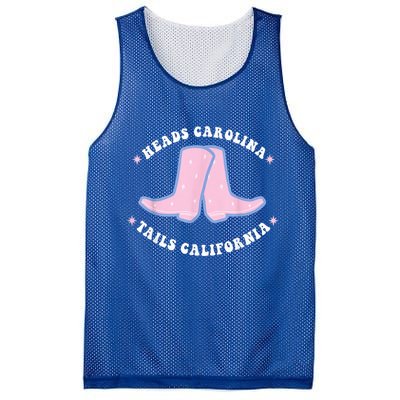 Cowgirl Boots Heads Carolina Tail California Western Country Mesh Reversible Basketball Jersey Tank