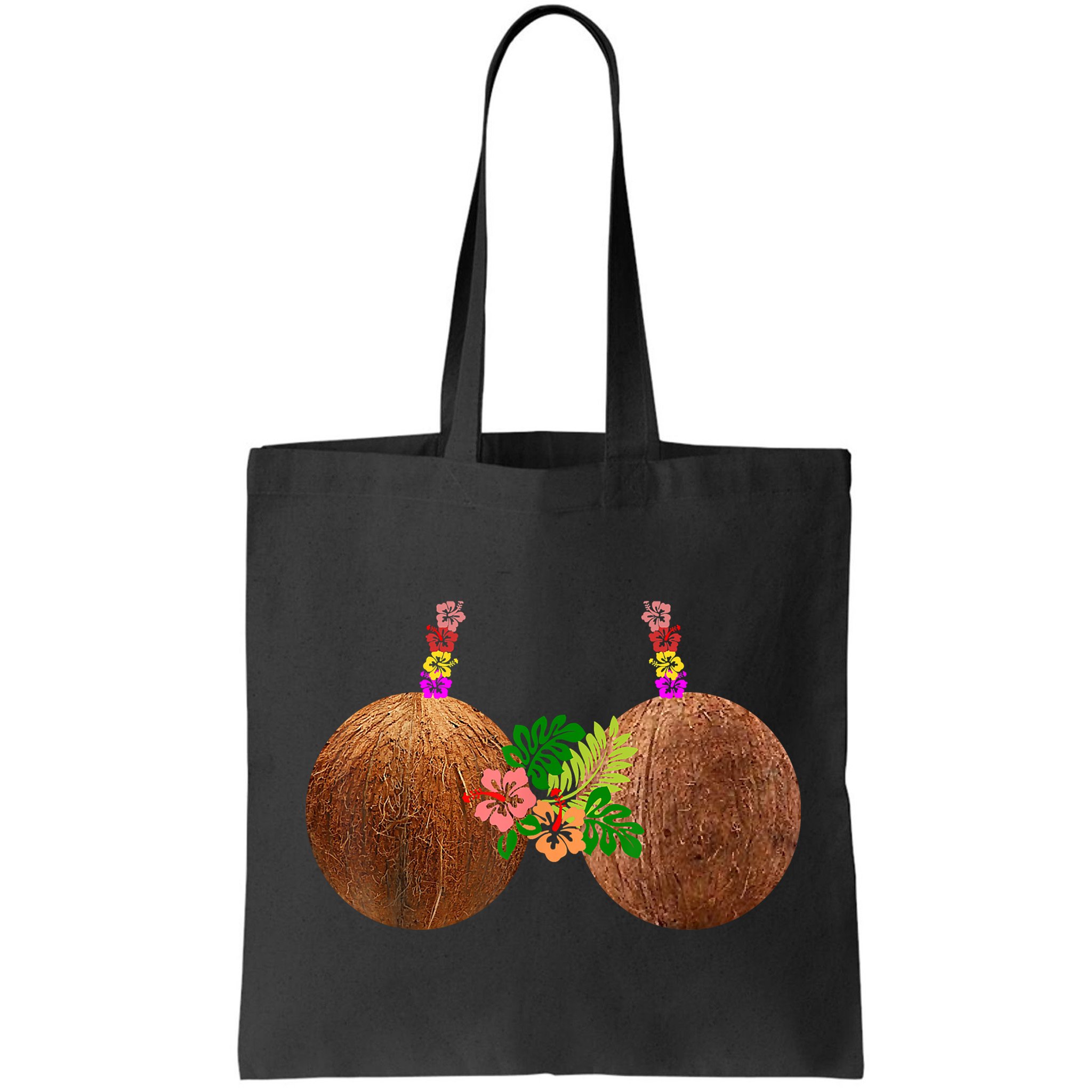 Coconut Bra Hawaii Luau Costume Funny Bag