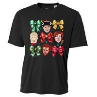 Coquette Bow Home Alone Christmas 90’S Comedy Cooling Performance Crew T-Shirt