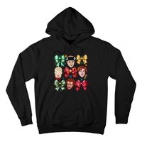 Coquette Bow Home Alone Christmas 90’S Comedy Hoodie