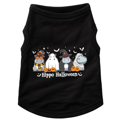 Cute Baby Hippo Moo Deng Fall Doggie Tank
