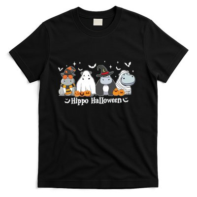 Cute Baby Hippo Moo Deng Fall T-Shirt