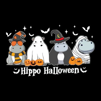 Cute Baby Hippo Moo Deng Fall T-Shirt