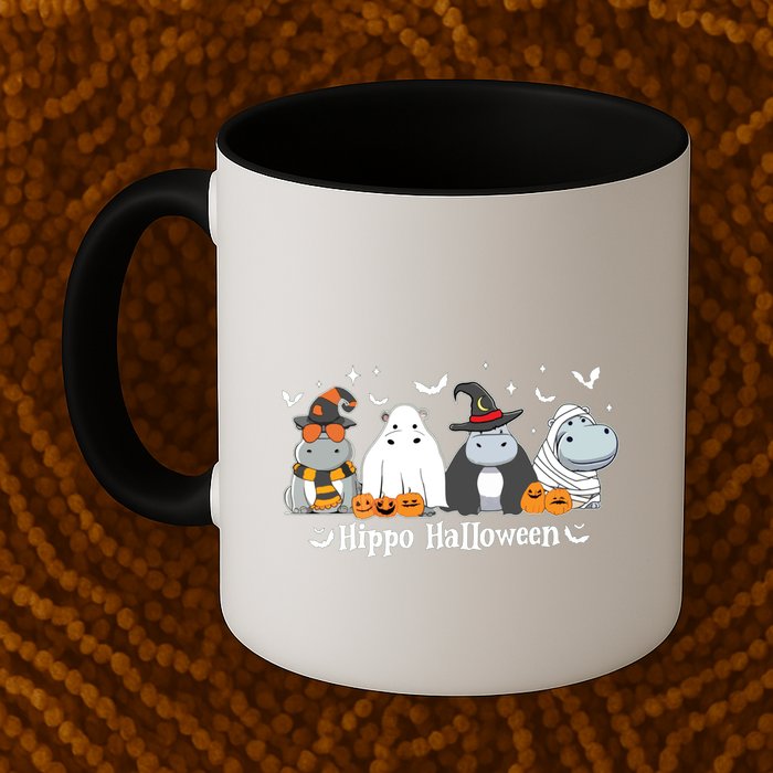Cute Baby Hippo Moo Deng Fall Mug