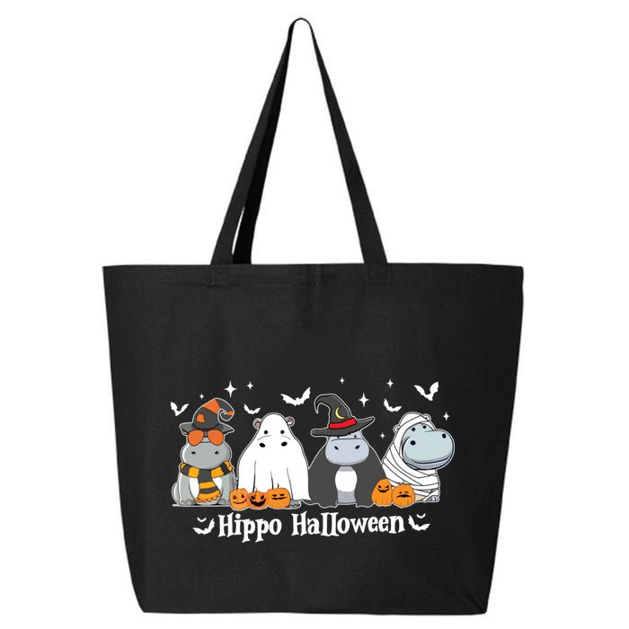 Cute Baby Hippo Moo Deng Fall 25L Jumbo Tote