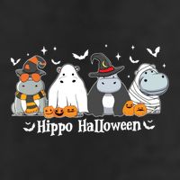 Cute Baby Hippo Moo Deng Fall 25L Jumbo Tote