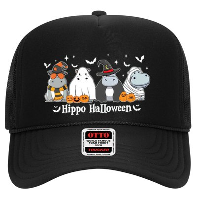 Cute Baby Hippo Moo Deng Fall Trucker Hat