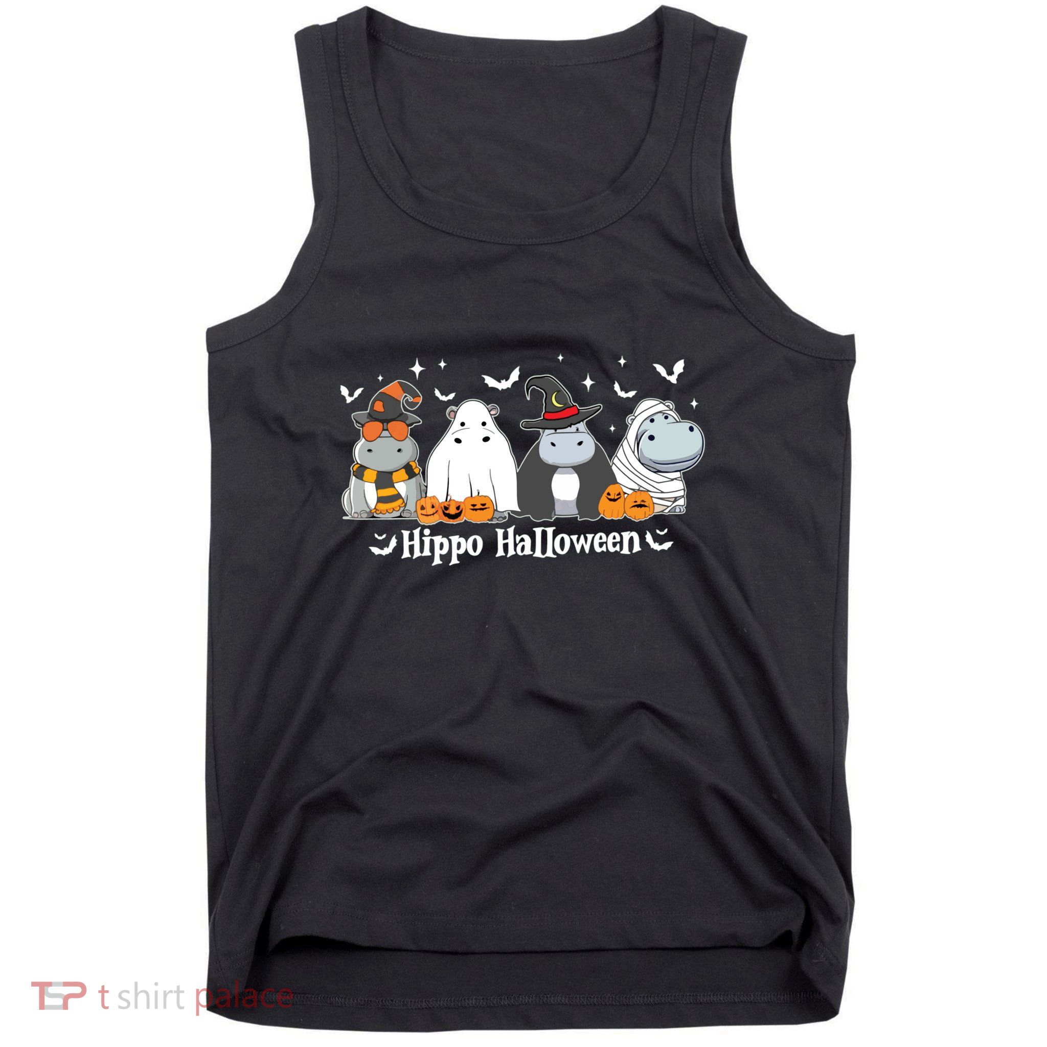 Cute Baby Hippo Moo Deng Fall Tank Top