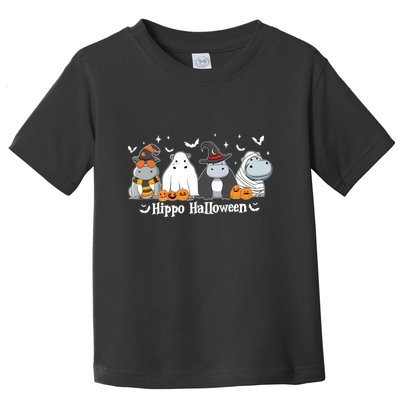 Cute Baby Hippo Moo Deng Fall Toddler T-Shirt