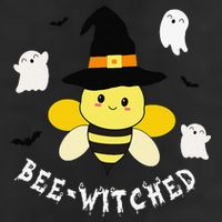 Cute Beekeeper Halloween Costume Funny Bee Pun Beewitched 7 Panel Mesh Trucker Snapback Hat