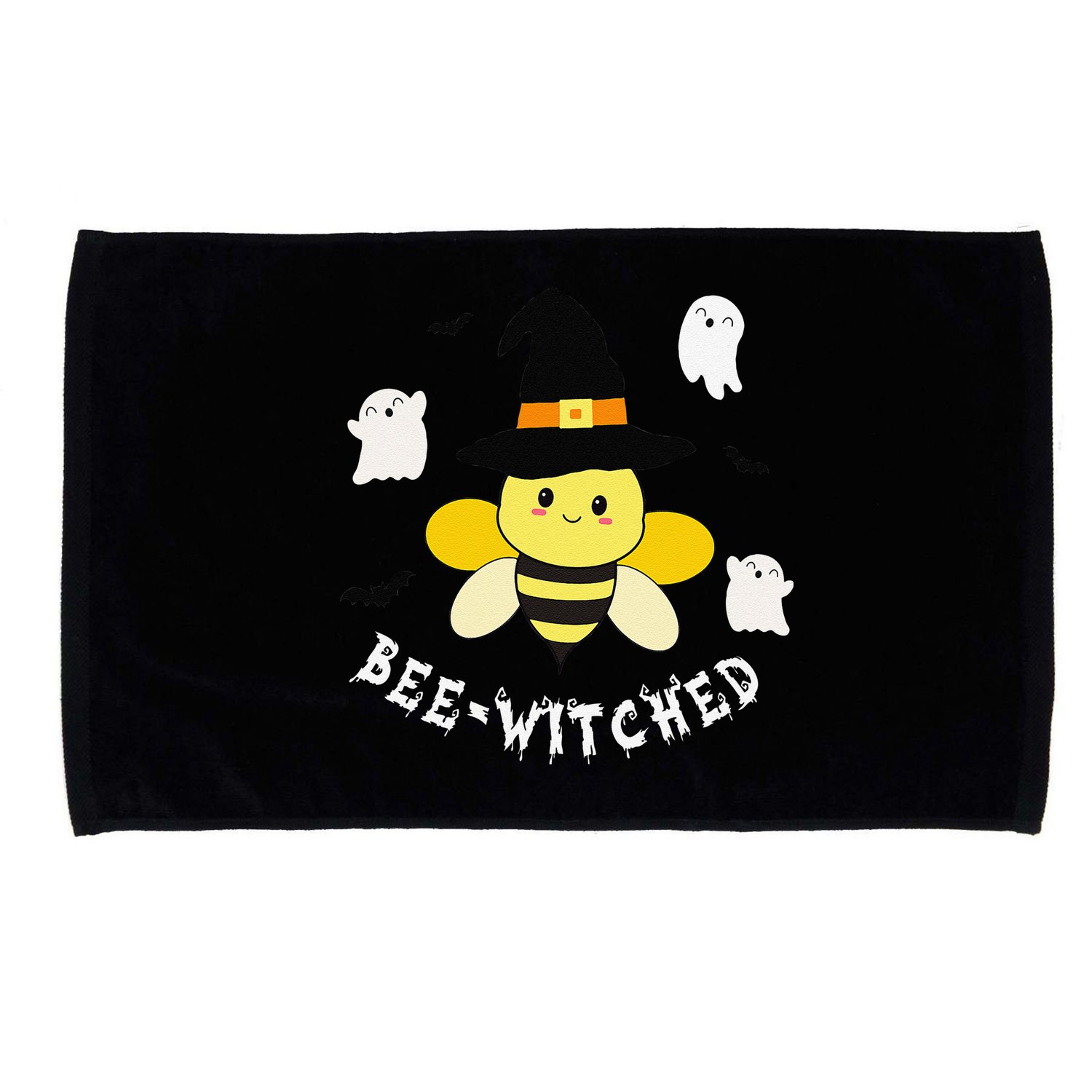 Cute Beekeeper Halloween Costume Funny Bee Pun Beewitched Microfiber Hand Towel