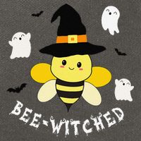 Cute Beekeeper Halloween Costume Funny Bee Pun Beewitched Cotton Canvas Backpack