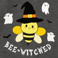 Cute Beekeeper Halloween Costume Funny Bee Pun Beewitched Vector Backpack