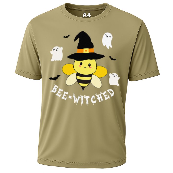 Cute Beekeeper Halloween Costume Funny Bee Pun Beewitched Cooling Performance Crew T-Shirt