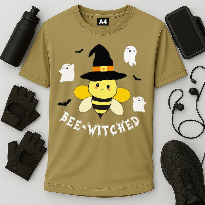 Cute Beekeeper Halloween Costume Funny Bee Pun Beewitched Cooling Performance Crew T-Shirt