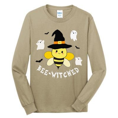 Cute Beekeeper Halloween Costume Funny Bee Pun Beewitched Tall Long Sleeve T-Shirt