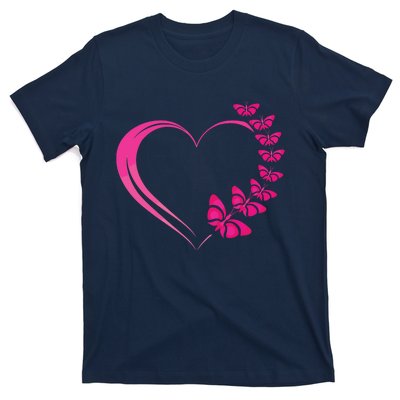 Cute Butterfly Heart Butterflies T-Shirt