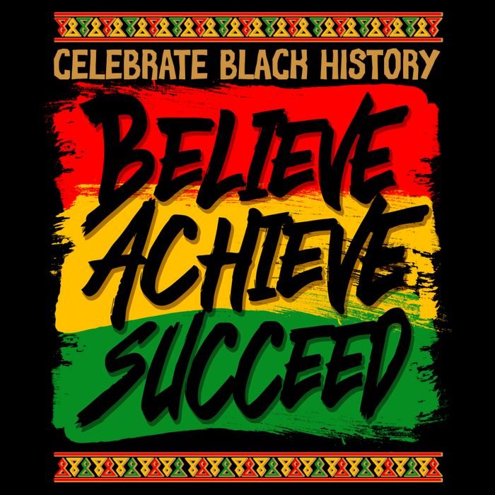 Celebrate Black History Believe Achieve Succeed 16 in Basic Backpack