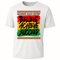 Celebrate Black History Believe Achieve Succeed Performance Shirt