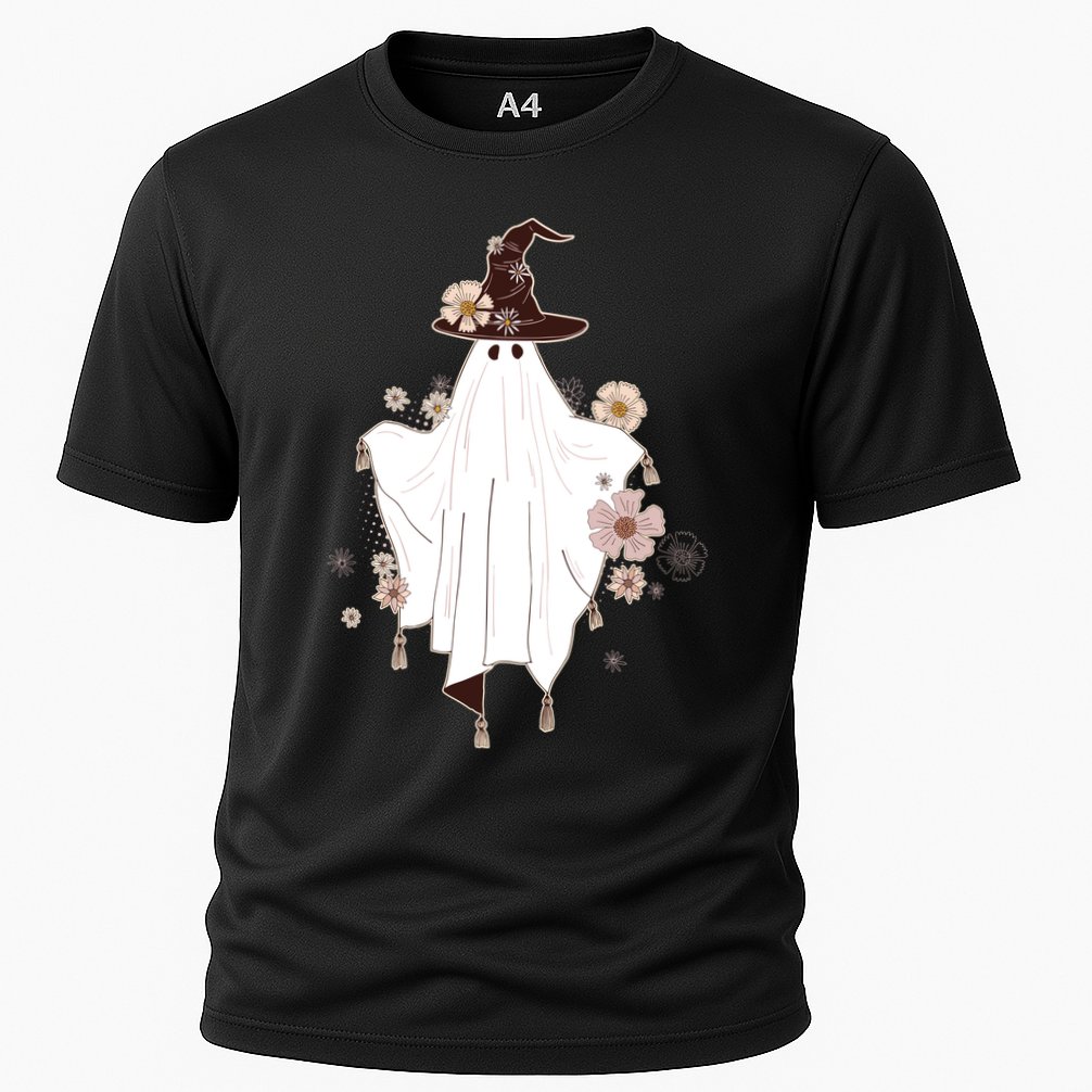Cute Boho Halloween Ghost Performance Shirt