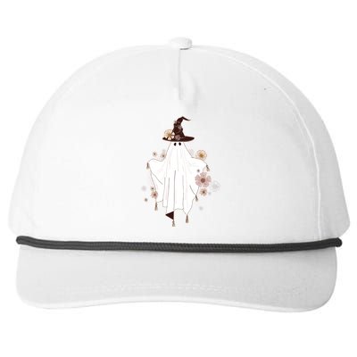 Cute Boho Halloween Ghost Snapback Five-Panel Rope Hat