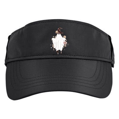 Cute Boho Halloween Ghost Adult Drive Performance Visor