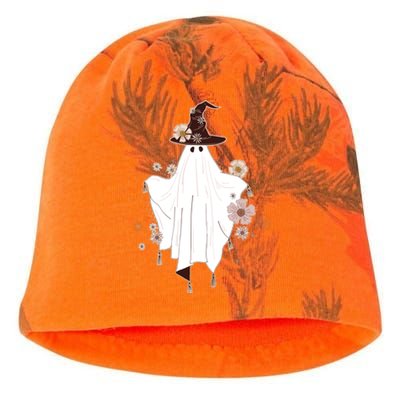 Cute Boho Halloween Ghost Kati - Camo Knit Beanie