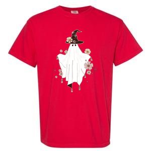 Cute Boho Halloween Ghost Garment-Dyed Heavyweight T-Shirt