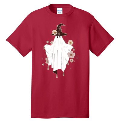 Cute Boho Halloween Ghost Tall T-Shirt