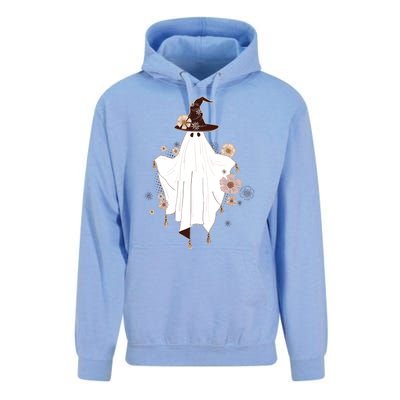 Cute Boho Halloween Ghost Unisex Surf Hoodie