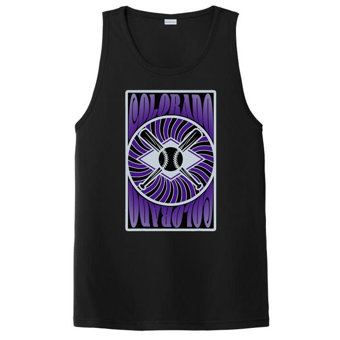 Colorado Baseball Hippie PosiCharge Competitor Tank