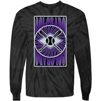 Colorado Baseball Hippie Tie-Dye Long Sleeve Shirt