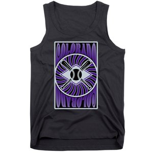 Colorado Baseball Hippie Tank Top