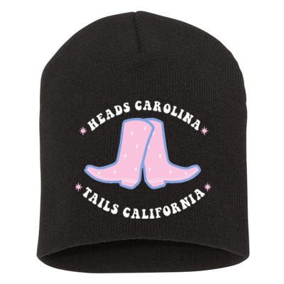 Cowgirl Boots Heads Carolina Tail California Western Country Short Acrylic Beanie