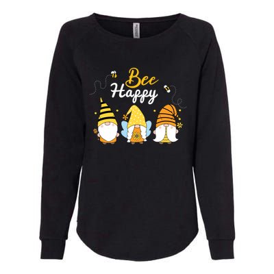 Cute Bee Happy Beekeeping Gnome Beekeeper Apiarist Gift Womens California Wash Sweatshirt