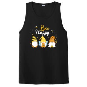 Cute Bee Happy Beekeeping Gnome Beekeeper Apiarist Gift PosiCharge Competitor Tank