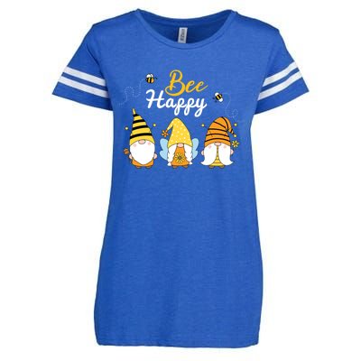 Cute Bee Happy Beekeeping Gnome Beekeeper Apiarist Gift Enza Ladies Jersey Football T-Shirt