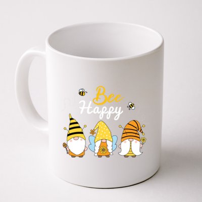 Cute Bee Happy Beekeeping Gnome Beekeeper Apiarist Gift Coffee Mug