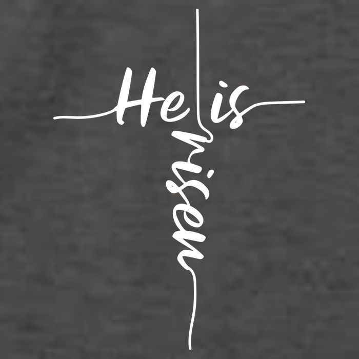Christian Bible He Is Risen Easter Day Jesus Cross Religious Vector Backpack