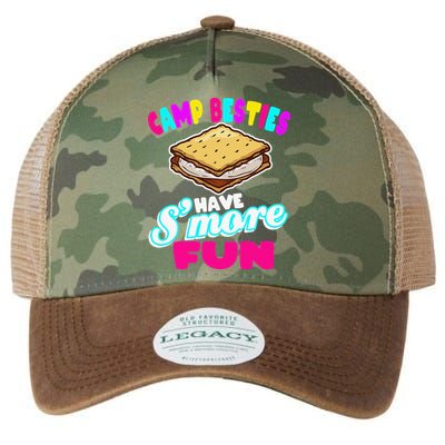 Camp Besties Have Smore Fun Legacy Tie Dye Trucker Hat