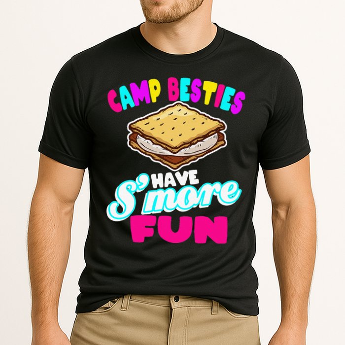 Camp Besties Have Smore Fun Cooling Performance Crew T-Shirt