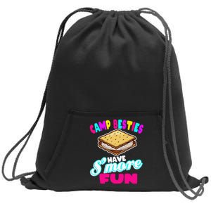 Camp Besties Have Smore Fun Sweatshirt Cinch Pack Bag