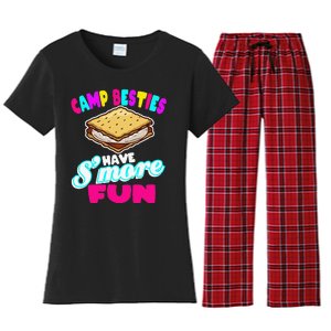 Camp Besties Have Smore Fun Women's Flannel Pajama Set