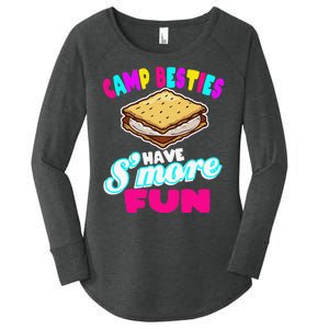 Camp Besties Have Smore Fun Women's Perfect Tri Tunic Long Sleeve Shirt