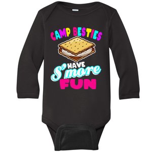 Camp Besties Have Smore Fun Baby Long Sleeve Bodysuit