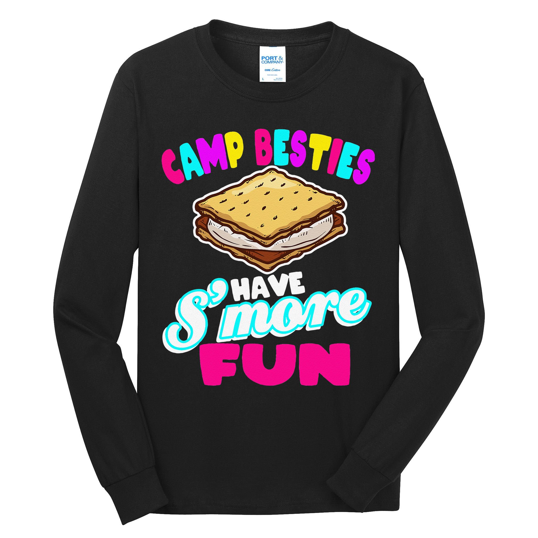 Camp Besties Have Smore Fun Tall Long Sleeve T-Shirt