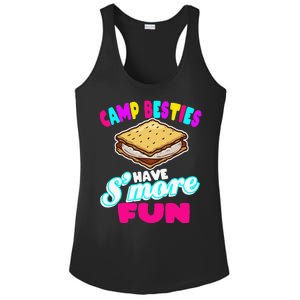 Camp Besties Have Smore Fun Ladies PosiCharge Competitor Racerback Tank