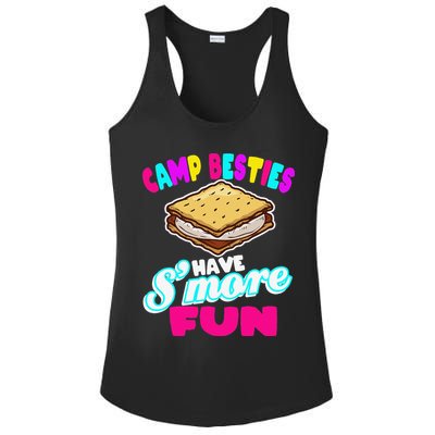 Camp Besties Have Smore Fun Ladies PosiCharge Competitor Racerback Tank