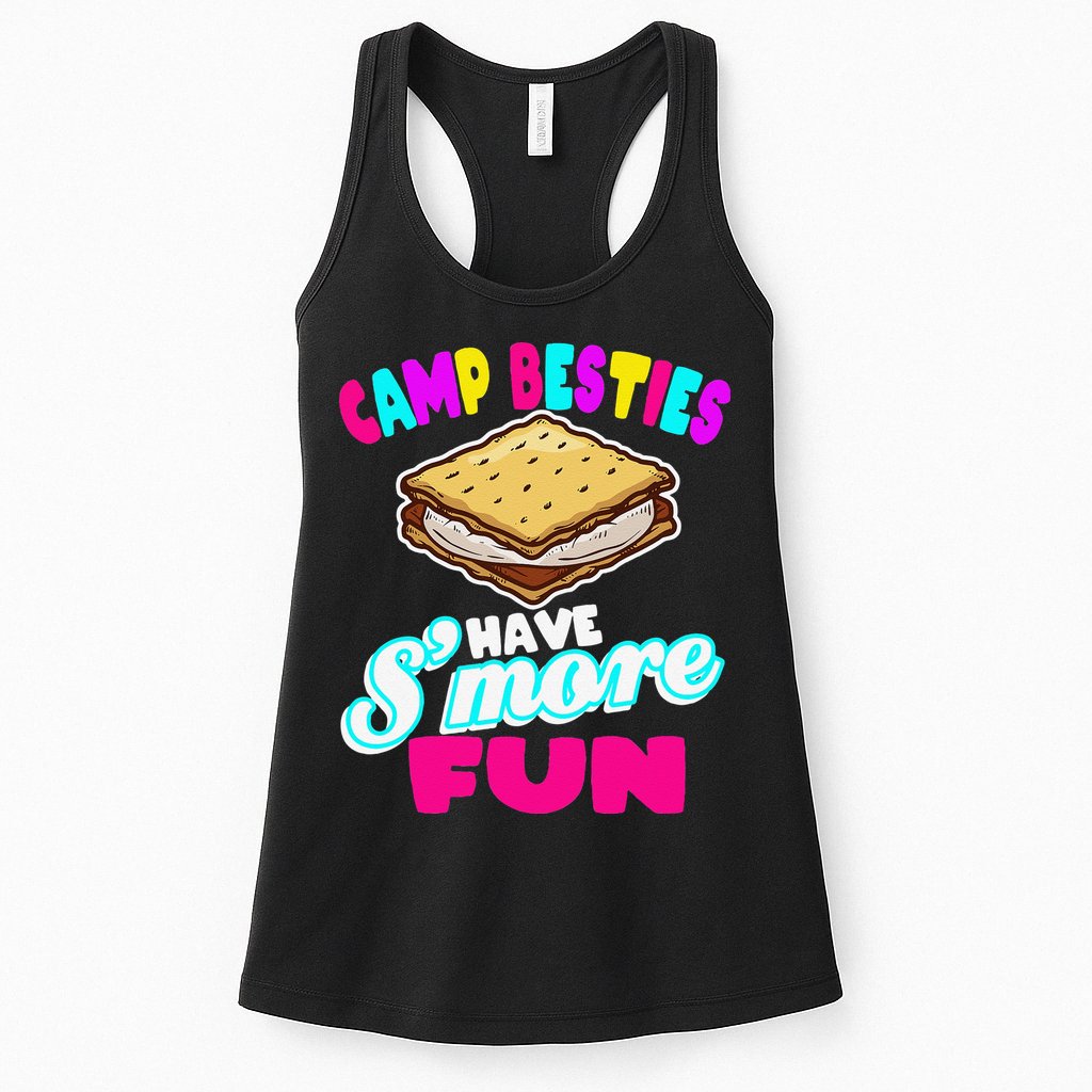 Camp Besties Have Smore Fun Womens Tank Top