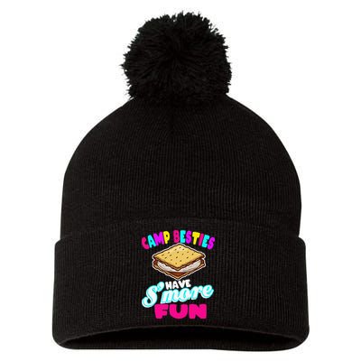 Camp Besties Have Smore Fun Pom Pom 12in Knit Beanie